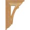 Ekena Millwork Legacy Traditional Rough Sawn Bracket, Western Red Cedar, 4"W x 14"D x 22"H BKT04X14X22LEC01RWR - alternate 4